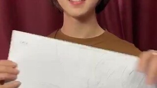 有手就能做的EVA明日香【渐变光影纸雕】
