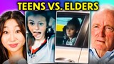 Try Not To Laugh - Gen Z vs. Elders! | React