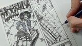Attack On Titan-Drawing A Manga Page [#10]