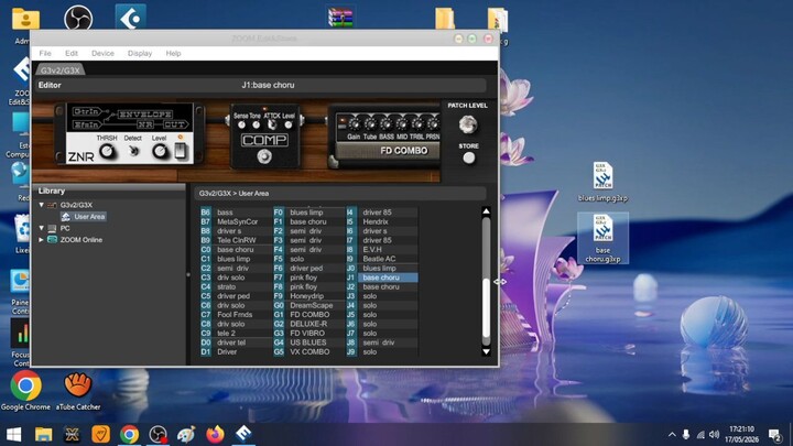 gilneyparson zoom G3 Edit&Share Software