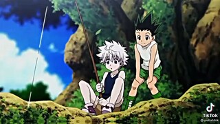 Kasian killua di tinnggal gon:-(