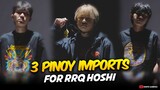WHAT!? 🤯 3 PINOY IMPORTS FOR RRQ HOSHI . . .