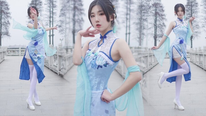 ꒰ঌ The legendary world ໒꒱ is like a super fairy cheongsam in the ice and snow ੭ ᐕ)੭*⁾⁾