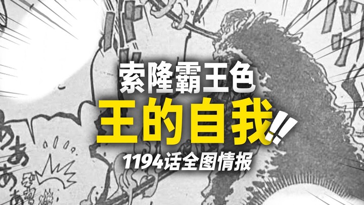 One Piece Chapter 1194 Full Image Leaks! The “True Meaning” of Haoshoku Haki! Zoro Officially Wraps 