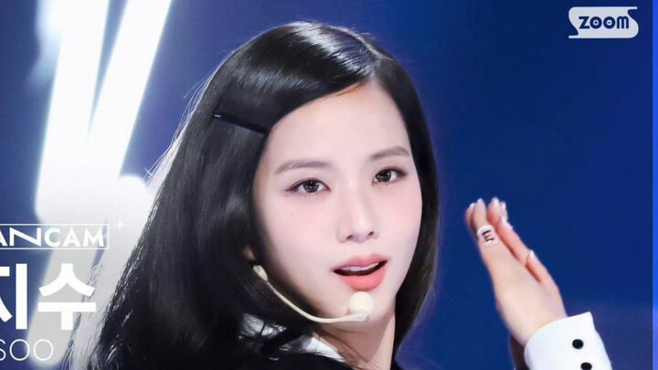 JISOO's latest earthquake live performance