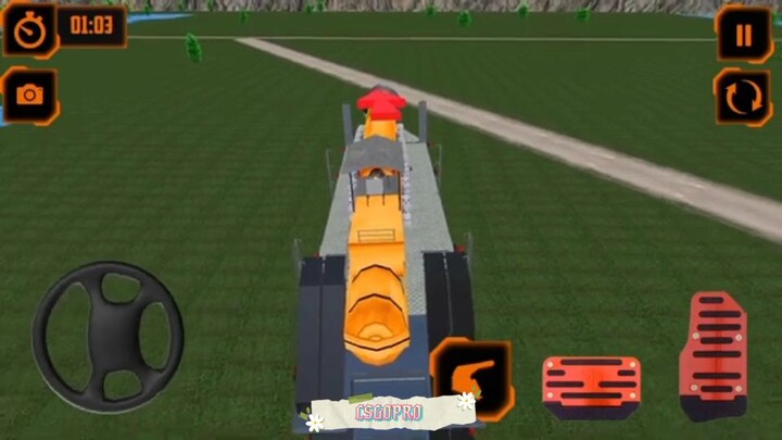 Xe cần cẩu 4 #trochoivui