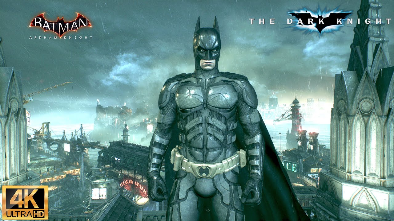 Dark Knight Movie Skin Gameplay - Batman Arkham Knight 4K - Bilibili