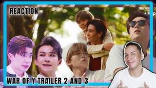 สงครามผู้จัดการ AND Y-IDOL | WAR OF Y OFFICIAL TRAILER REACTION