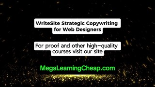 WriteSite Strategic Copywriting for Web Designers