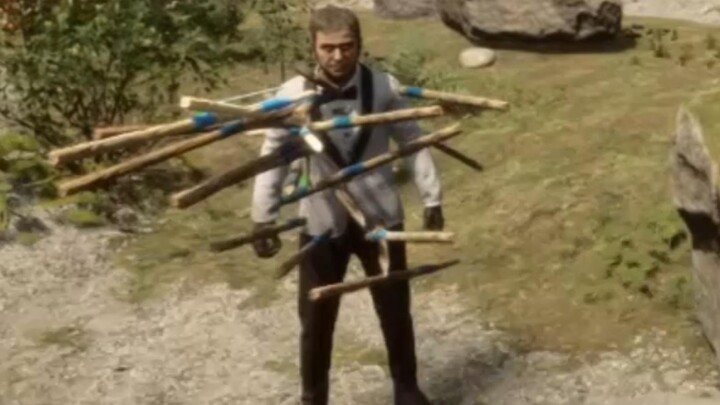 "SnowRunner": Five spears are my limit, but not Kevin's.