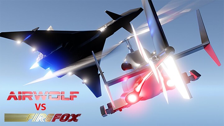 Airwolf vs Firefox- The Movie