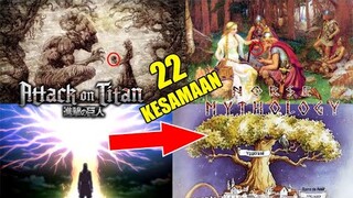 Attack on Titan & Mitologi Nordik [Semua Hubungan & Persamaanya] Kebetulan Atau Inspirasi..?!