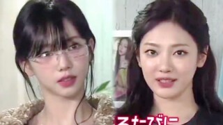 柳智敏戴眼镜状态杀疯了！【aespa】2.21日本电视台报道！