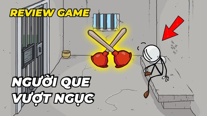 [Review Game] Người Đàn Ông Vượt Ngục Kỳ Cục | THE HENRY STICKMIN