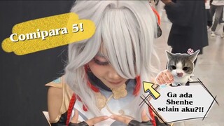 Shenhe cosplay l seru-seruan di compar 5 kemarin