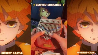 ✧Kalimba Cover✧ Infinity Castle Arc OST ⚡Zenitsu Entrance⚡