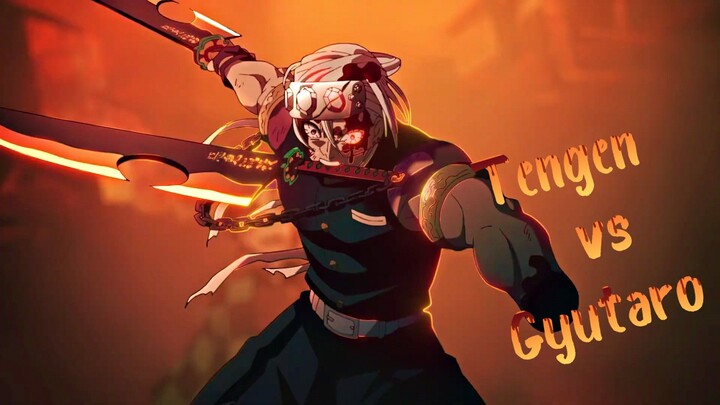 Best fight ever on DEMON SLAYER 😈 _// Tengen 🔊vs gyutaro  👿Best fight. Mind blowing