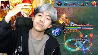 ALDOUS JUNGLER 650 STACK KEMBALI BERAKSI DI LAND OF DAWN - Mobile legends