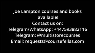 Joe Lampton Courses (Available)