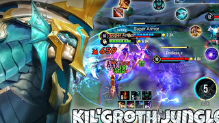 เกมเพลย์ Kilgroth Jungle Pro ฮีโร่ OP ที่ถูกลืม Arena of Valor อารีน่าแห่งความกล้าหาญ