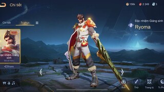 Liên Quân Mobile - Review Skin Ryoma Đặc Nhiệm Giáng Sinh