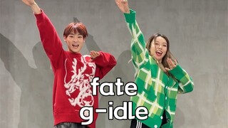 太快乐了！快和你的好朋友拍这个！真的好好听啊这首歌！！女娃非主打fate g-idle