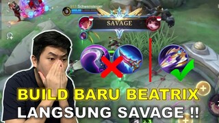 BUILD BARU BEATRIX INI HARUS KALIAN COBA !! AUTO DAPET SAVAGE !! BUILD BEATRIX TERSAKIT 2023