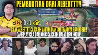 PEMBUKTIAN DARI ONIC ALBERTTT VS RRQ HOSHI!! REAKSI STREAMER RRQ HOSHI 0-1 ONIC ESPORTS MPL ID S13!!