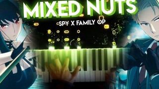 ถั่วผสม - Spy x Family OP HIGE DANDism อย่างเป็นทางการ (เปียโน)