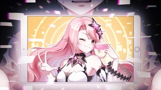 The computer virus transformed into a beautiful girl and cured me! ?