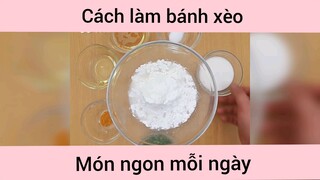 Cách làm bánh xèo