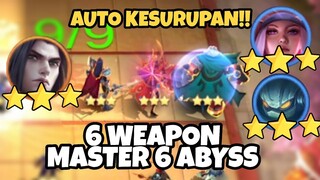 3 STAR FREYA - 3 STAR LEOMORD - 3 STAR ATLAS ! 6 NEW COMBO WEAPON MASTER 6 ABYSS ! MAGIC CHESS