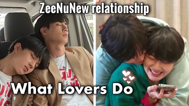 ZeeNunew Relationship In Real Life  #ZeeNuNewmoments