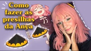 COMO FAZER AS PRESILHAS DA ANYA DE SPY X FAMILY - TUTORIAL COSPLAY