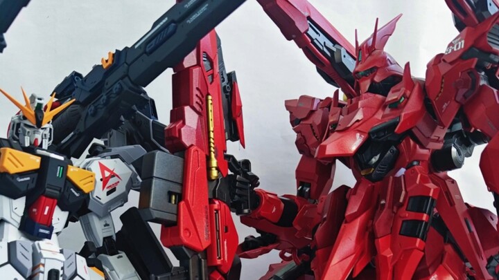 Chinese version of Bull Gundam VS Sazabi!