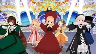 【MMDローゼンメイデン】ドール達で白金ディスコ