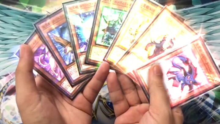 [Yu-Gi-Oh! Card Animation] It's getting fierce. I saw the Gemmon fly out and turn into a Rainbow Dra