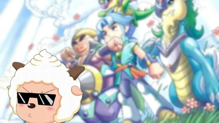 SpongeBob SquarePants and Lazy Sheep are joining forces in a dream~~#cover#SpongeBob SquarePants#Laz