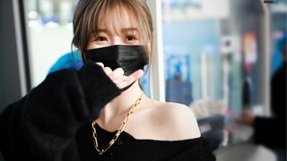 好喜欢虞书欣这个机场视频 有一种岁月静好的温柔