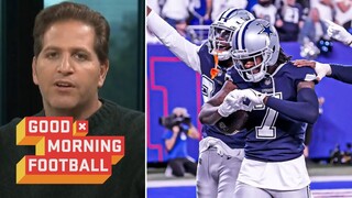 GMFB | Peter Schrager reacts to Cooper Rush, Dallas offense come alive late to win NFC East battle