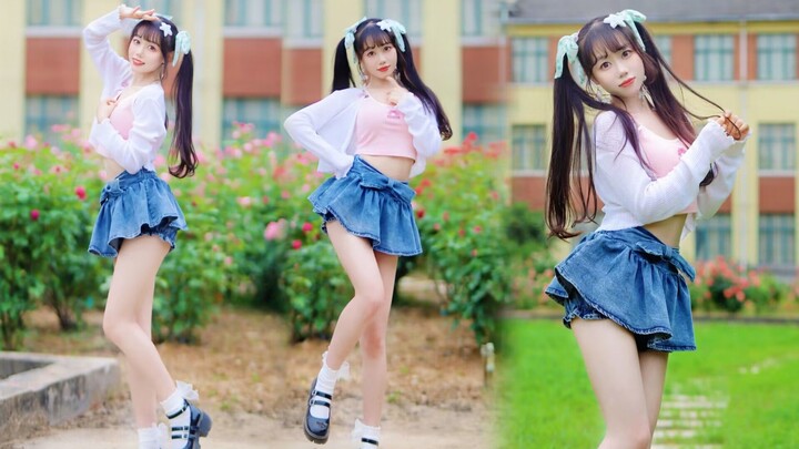 【آ يينغ】 الفتاة الحلوة تظهر! رقصة حلوة للصيف | قل لي قل لي