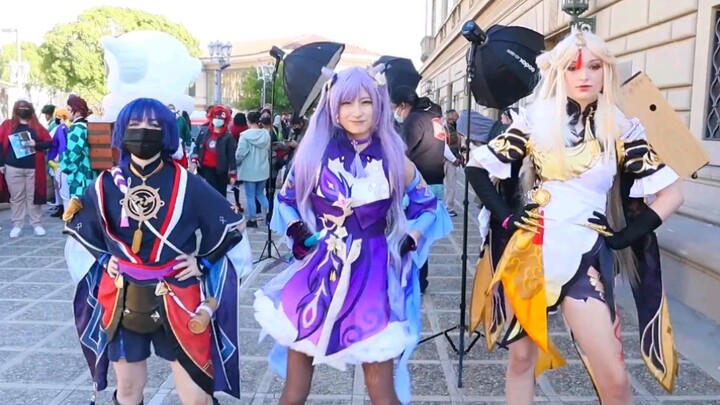 【D Pddy】Dancing with Keqing at a Comic Convention – Genshin Impact - Keqing Dance @ Anime Pasadena 2