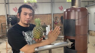 ทำที่ปอกสับปะรดและตุ๊กตาไม้ด้วยตัวเอง ต่อยวิทยายุทธหย่งชุนสักชุด แล้วปอกสับปะรดสักลูก