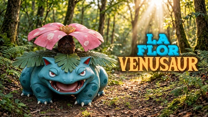 POKÉMON REAL | Venusaur: La flor — 妙蛙花 Venusaur