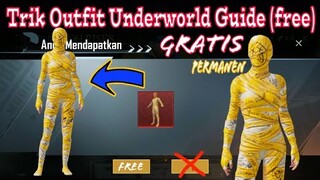 Cara Mendapatkan Outfit Underworld Guide Gratis - Permanen