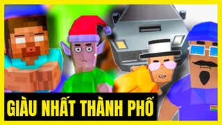 [ Dude Theft Wars ] KHI THẦY GIÀU NHẤT THÀNH PHỐ | GAME CÙNG LỚP HỌC  ​