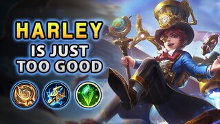 Wow! Harley's Damage Is Just Insane | Mobile Legends