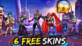 HOW TO GET FREE BRUNO - FIREBOLT | FREE LAYLA EPIC, SABER - ONIMARU SKIN AND 2 MORE SKINS | MLBB