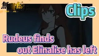 [Mushoku Tensei]  Clips | Rudeus finds out Elinalise has left