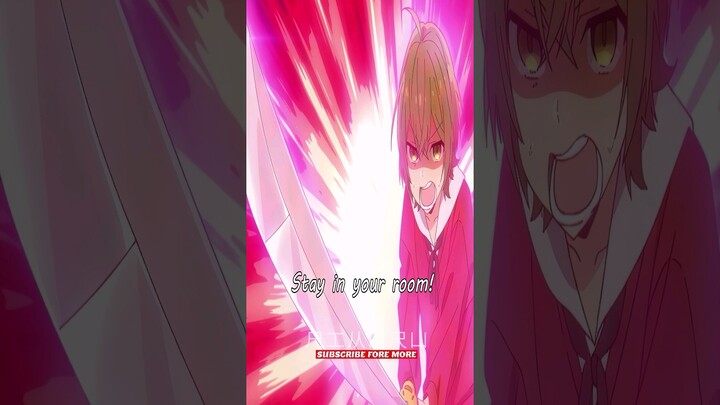 Bro got a sister complex 🖤🤣 #anime #shorts #funnyanime